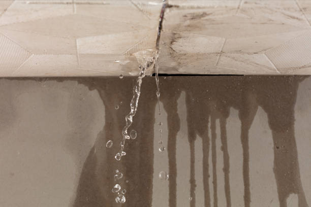 Professional Structural Drying technician working in Center Barnstead, NH